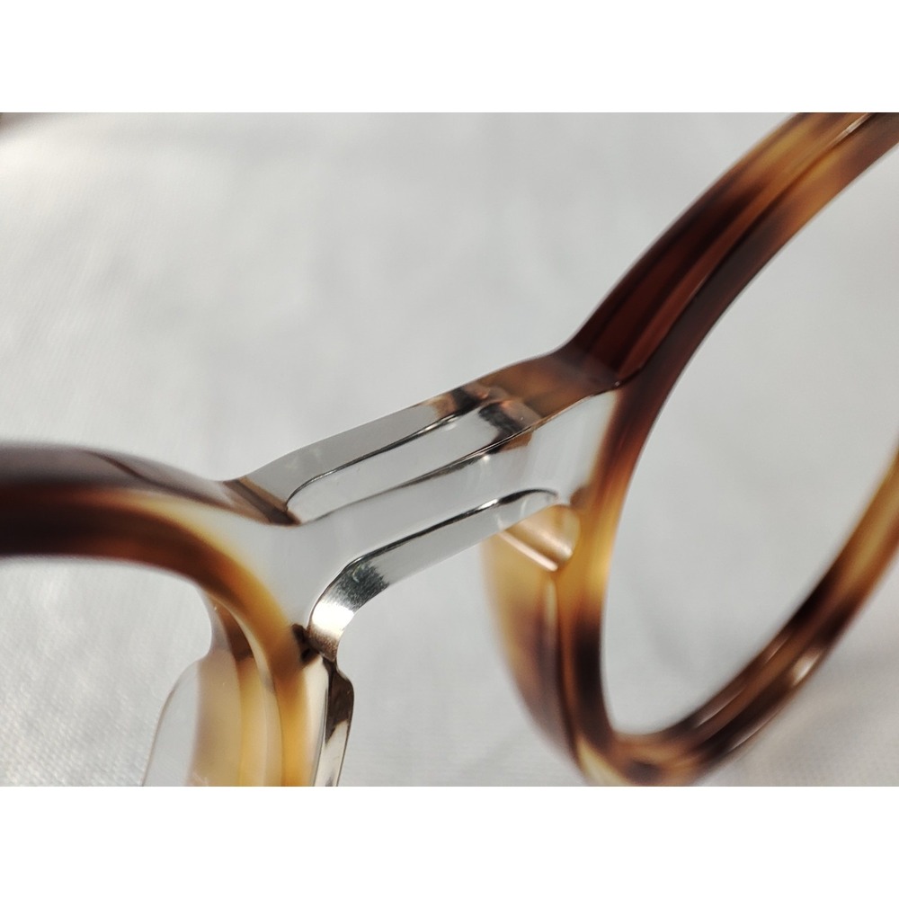 Warby Parker Carlton M 438 Tortoise Eyeglasses Frames 51-17-145 Made in Italy - Picture 6 of 13